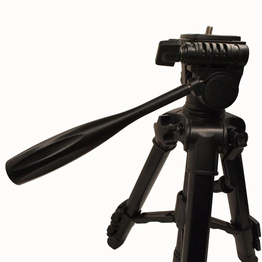 Bomaker Desktop Tripod for Projector & Camera w/ Case Adjustable Height 12-24